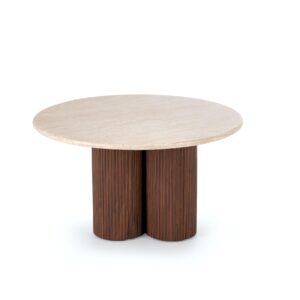 Kohvilaud DOROTEA, travertiin / pähkel