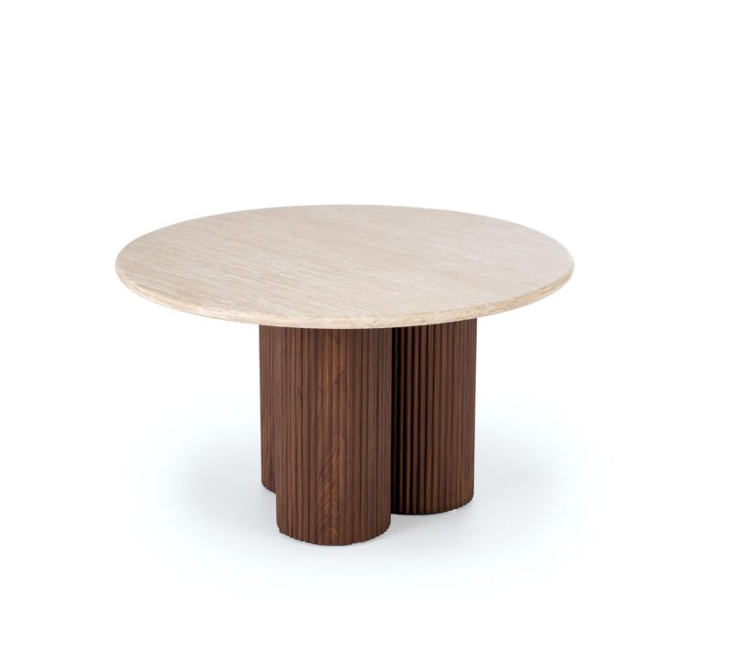 Kohvilaud DOROTEA, travertiin / pähkel