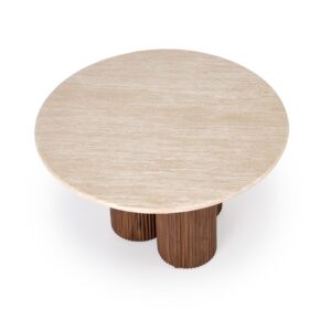 Kohvilaud DOROTEA, travertiin / pähkel