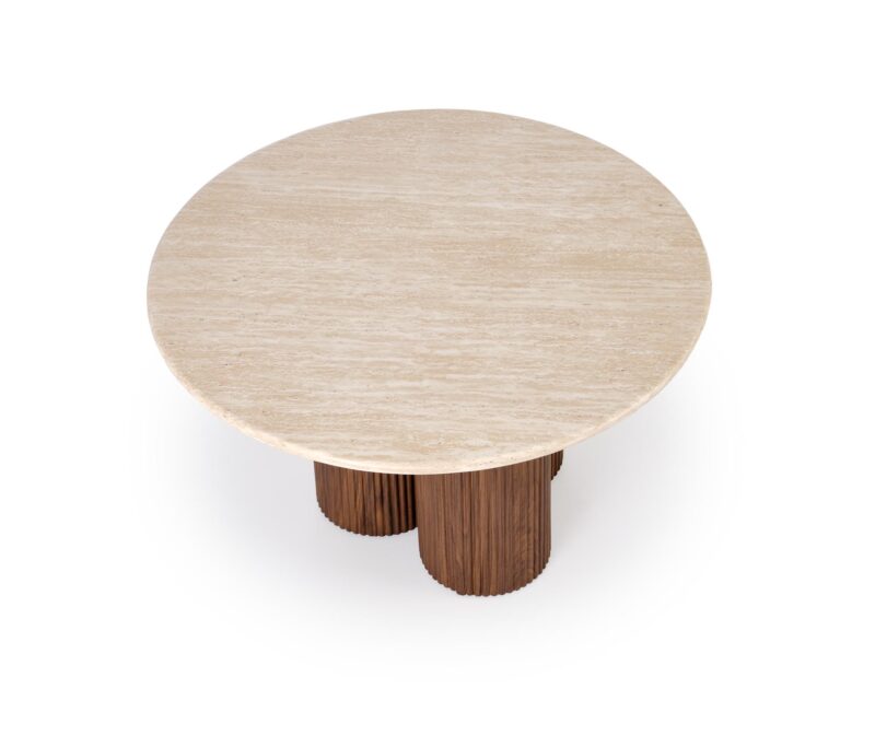 Kohvilaud DOROTEA, travertiin / pähkel