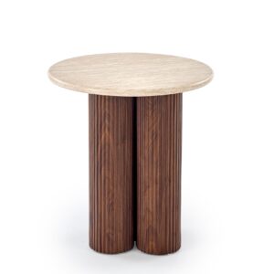 Kohvilaud DOROTEA S, travertiin / pähkel