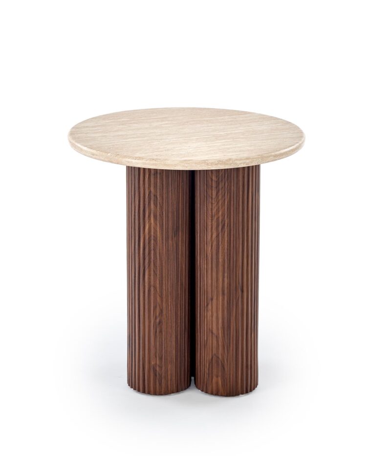 Kohvilaud DOROTEA S, travertiin / pähkel