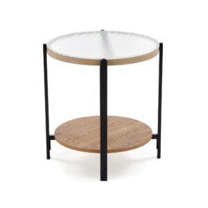 Kohvilaud MERIBEL, naturaalne / must