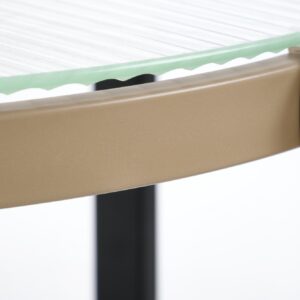 Kohvilaud MERIBEL, naturaalne / must