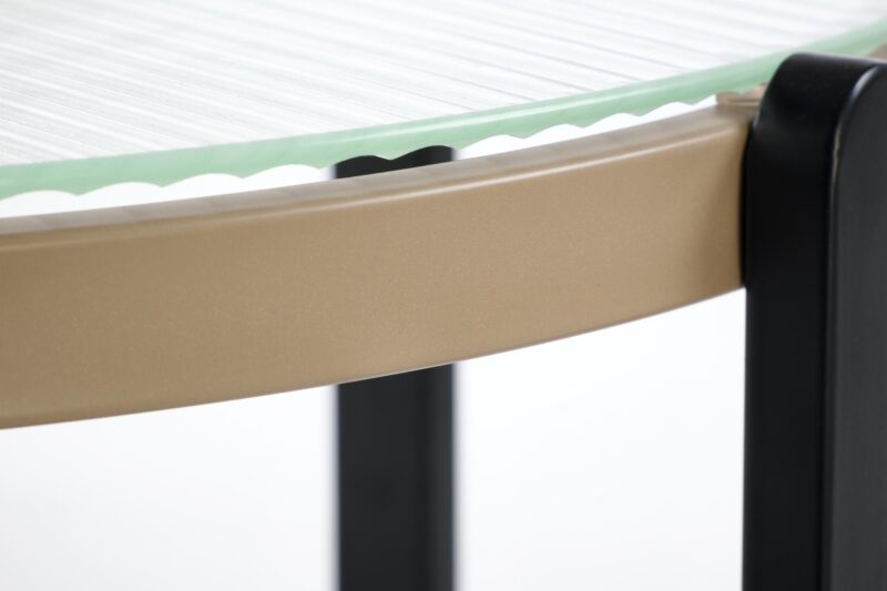 Kohvilaud MERIBEL, naturaalne / must