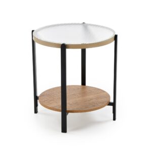 Kohvilaud MERIBEL, naturaalne / must