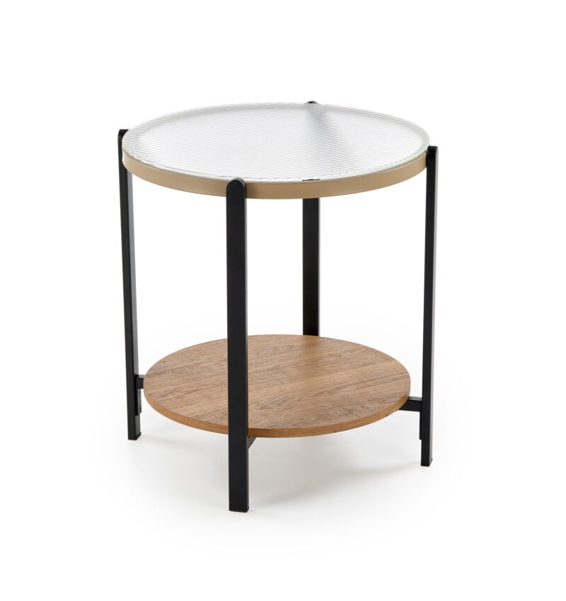 Kohvilaud MERIBEL, naturaalne / must