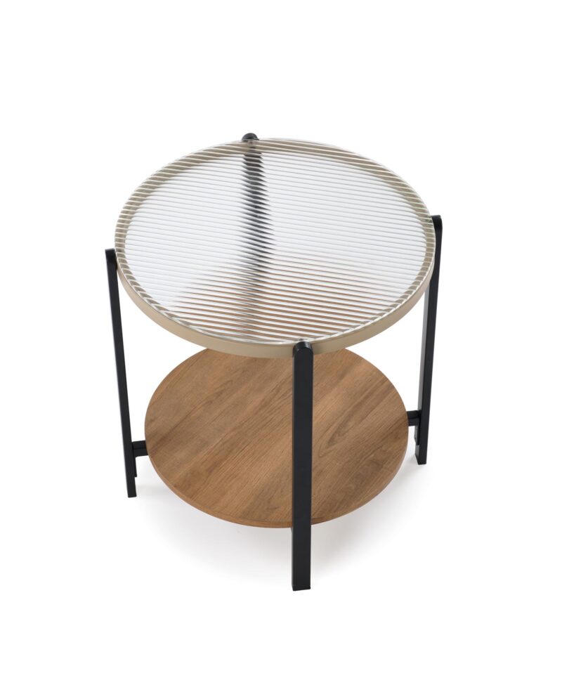 Kohvilaud MERIBEL, naturaalne / must