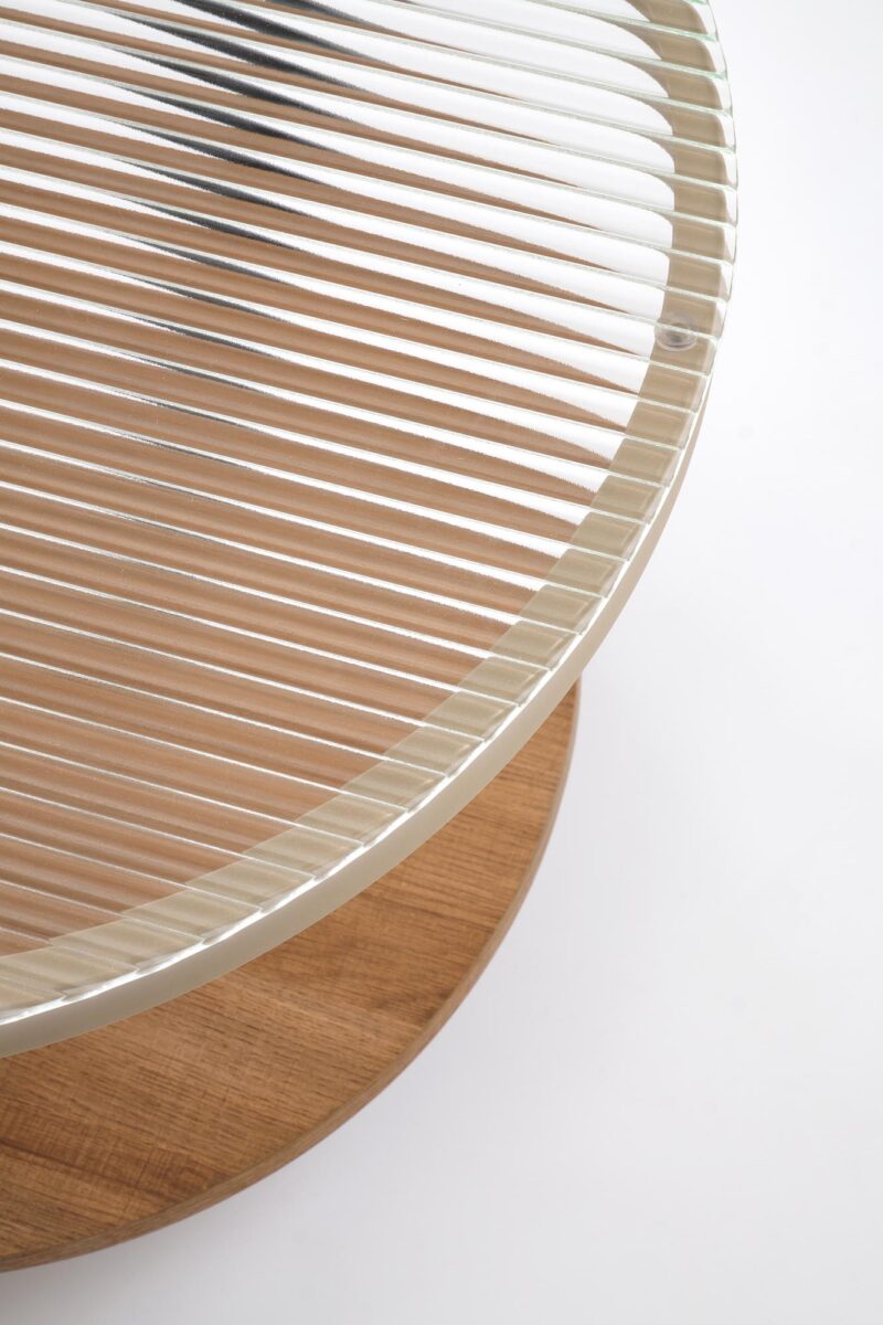 Kohvilaud GRETA, naturaalne / must