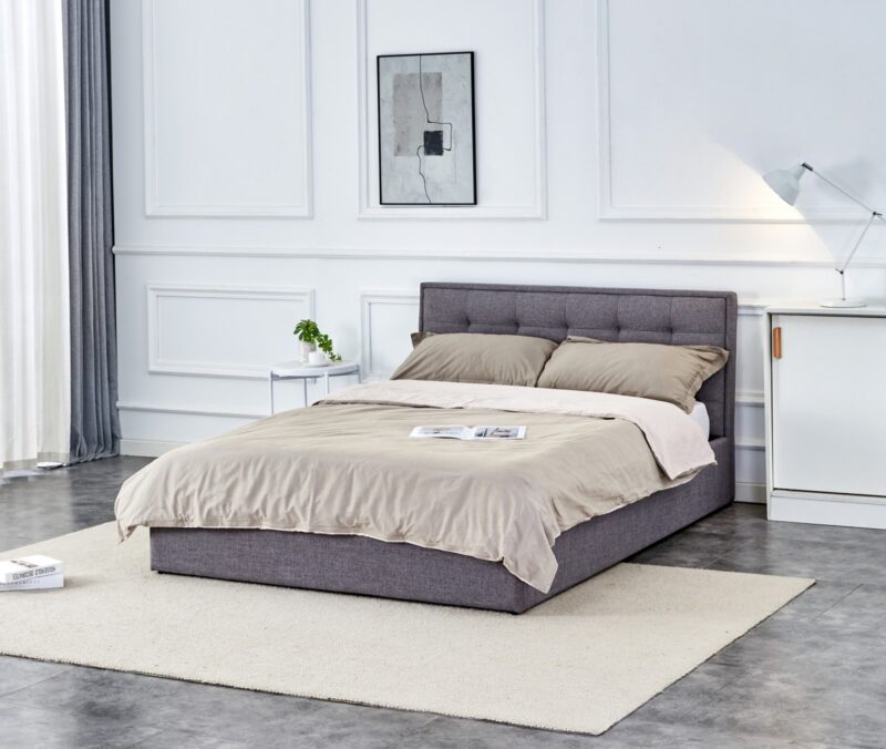 Pesukastiga voodi PAMA 140x200