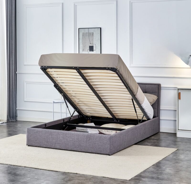 Pesukastiga voodi PAMA 140x200