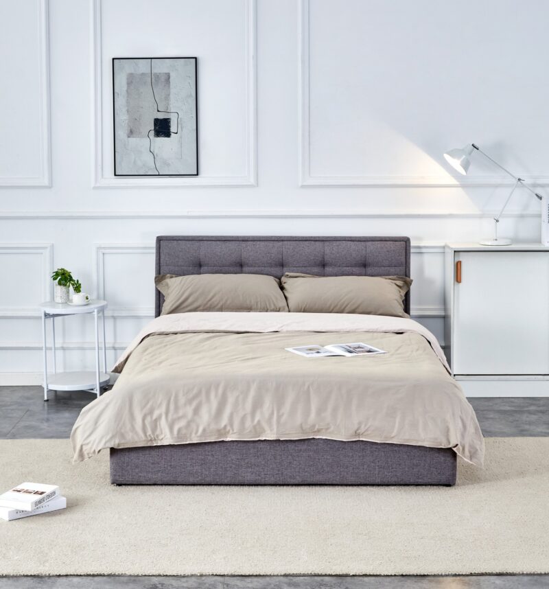 Pesukastiga voodi PAMA 140x200