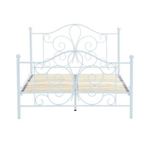 5905248136175_2 Voodi PAMA 140, valge