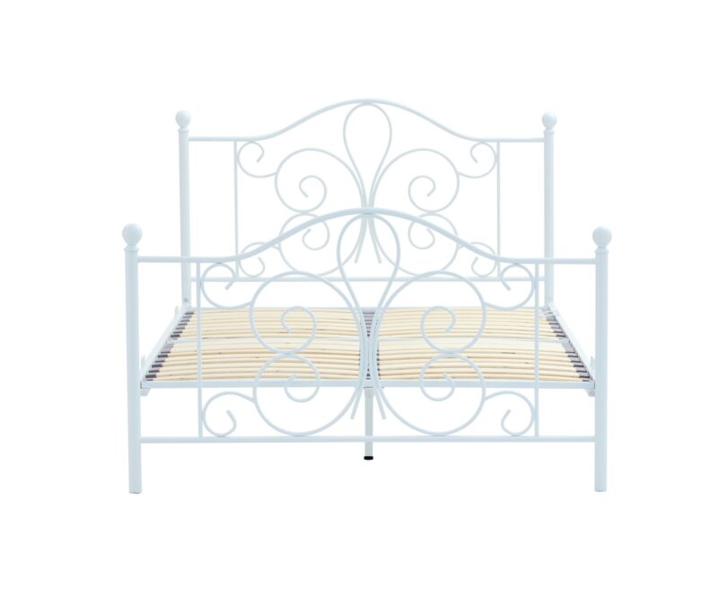 5905248136175_2 Voodi PAMA 140, valge