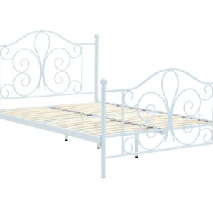 5905248136175_3 Voodi PAMA 140, valge