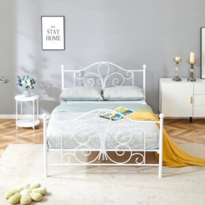 5905248136175_4 Voodi PAMA 140, valge