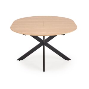 5905248136267_13 Pikendatav söögilaud LORVEN, naturaalne / must