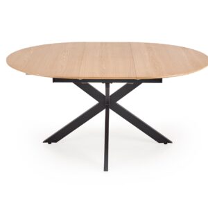 5905248136267_14 Pikendatav söögilaud LORVEN, naturaalne / must