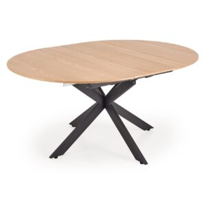 5905248136267_15 Pikendatav söögilaud LORVEN, naturaalne / must