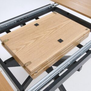 5905248136267_4 Pikendatav söögilaud LORVEN, naturaalne / must