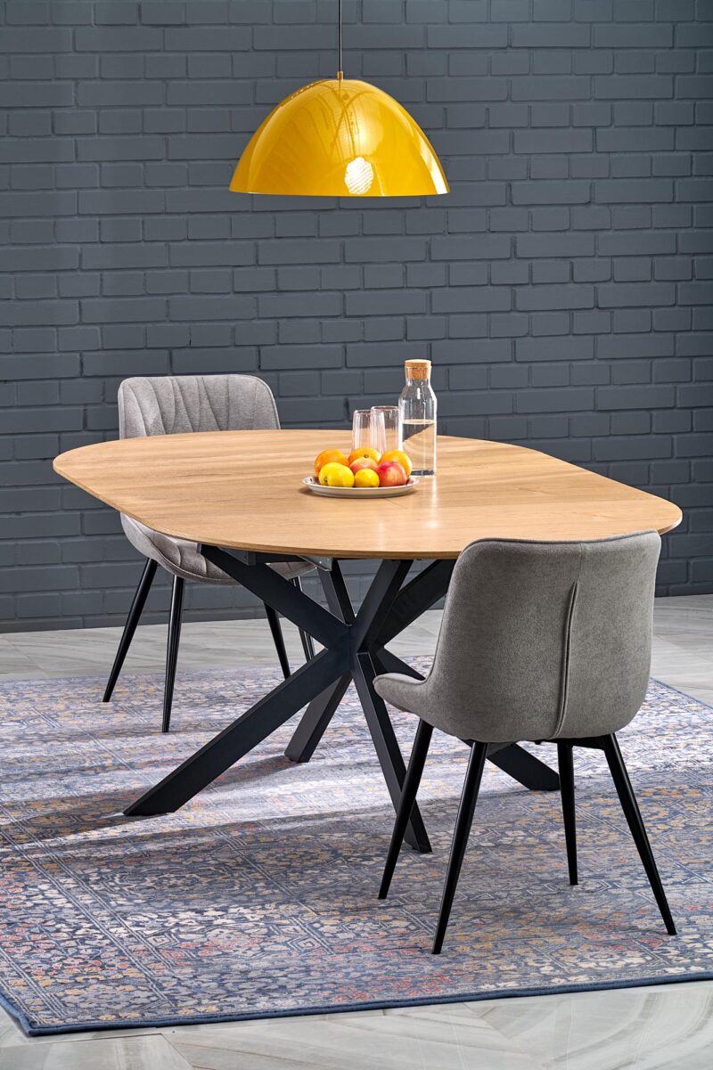 Stacked from 10 images. Method=C (S=4) Pikendatav söögilaud LORVEN, naturaalne / must