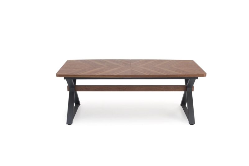 Pikendatav Söögilaud ALDORA, pähkel / must