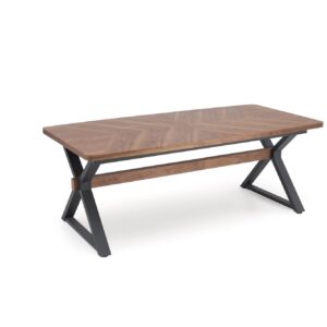 Pikendatav Söögilaud ALDORA, pähkel / must