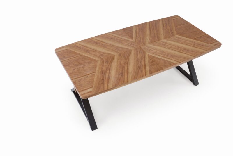 Pikendatav Söögilaud ALDORA, pähkel / must