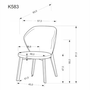 Tool BOSTONIA, pähklipuu / pruun / beež