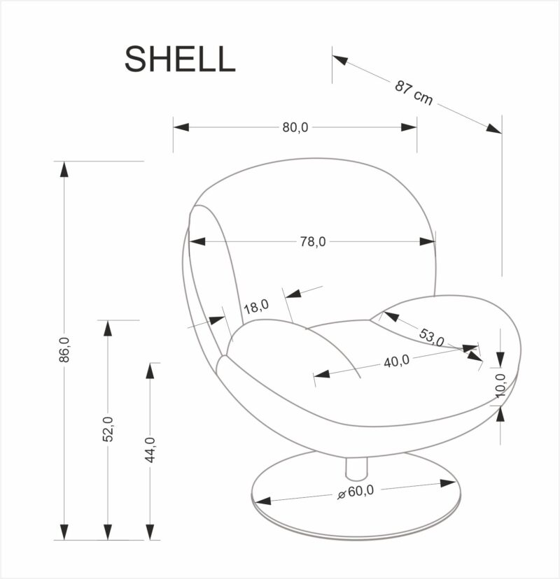 Tugitool SHELON, hall