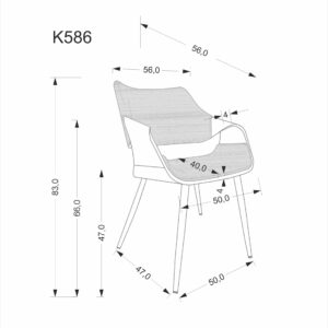 Tool BRANDON, must / pähkel