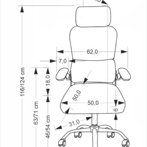 Kontoritool SOREN, must