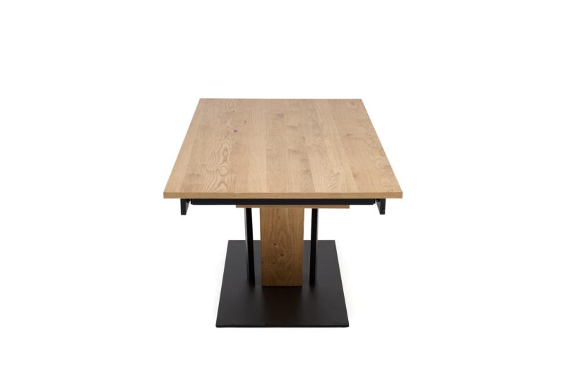 Pikendatav Söögilaud FANIS, naturaalne / must