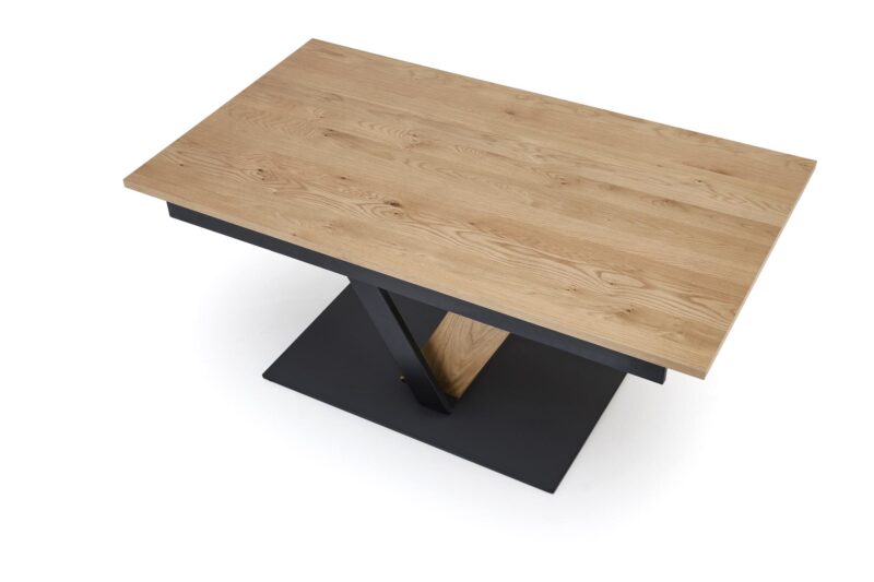 Pikendatav Söögilaud FANIS, naturaalne / must