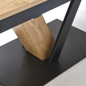 Pikendatav Söögilaud FANIS, naturaalne / must