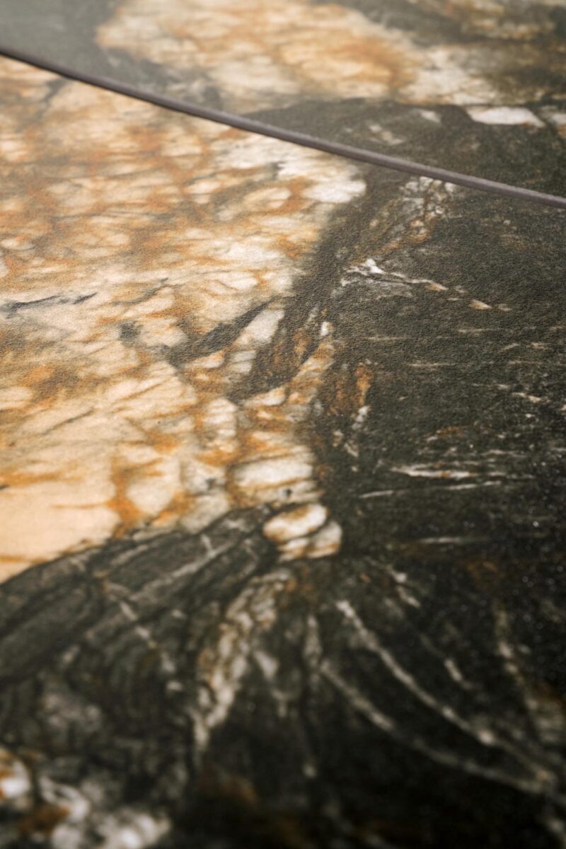 Pikendatav Söögilaud FORUM, must marmor / must