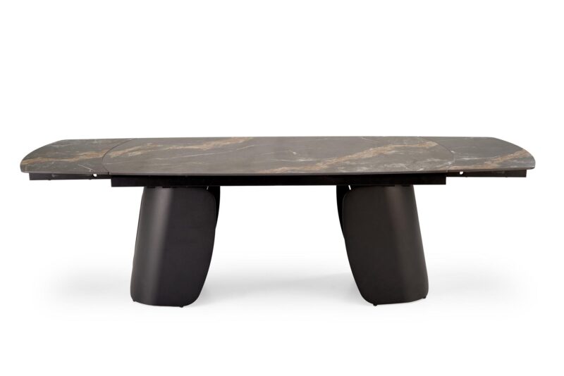 Pikendatav Söögilaud FORUM, must marmor / must