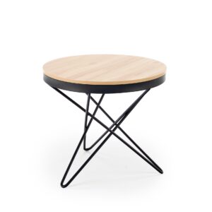 Kohvilaud NERVAL, naturaalne / must