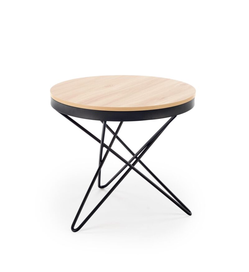 Kohvilaud NERVAL, naturaalne / must