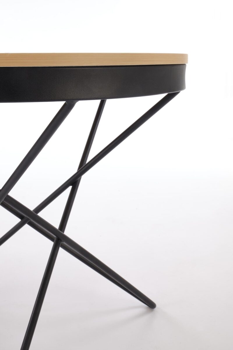 Kohvilaud NERVAL, naturaalne / must