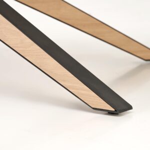 5905248136908_12 Pikendatav söögilaud JAMES, naturaalne / must