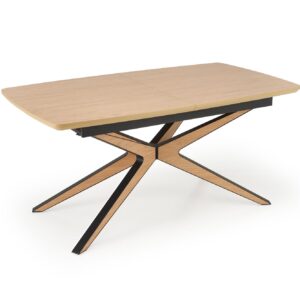 5905248136908_16 Pikendatav söögilaud JAMES, naturaalne / must