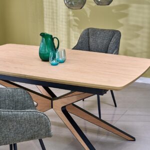 Stacked from 8 images. Method=C (S=4) Pikendatav söögilaud JAMES, naturaalne / must