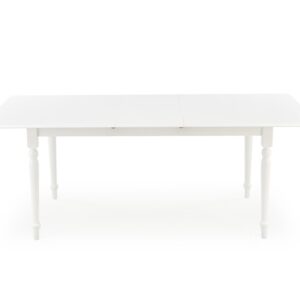 Pikendatav söögilaudlaud NELMAR, valge