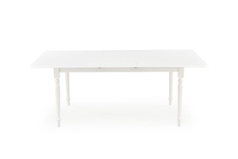 Pikendatav söögilaudlaud NELMAR, valge
