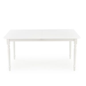Pikendatav söögilaudlaud NELMAR, valge