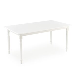 Pikendatav söögilaudlaud NELMAR, valge