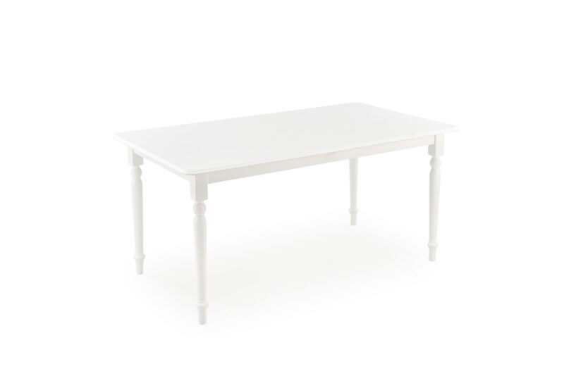 Pikendatav söögilaudlaud NELMAR, valge