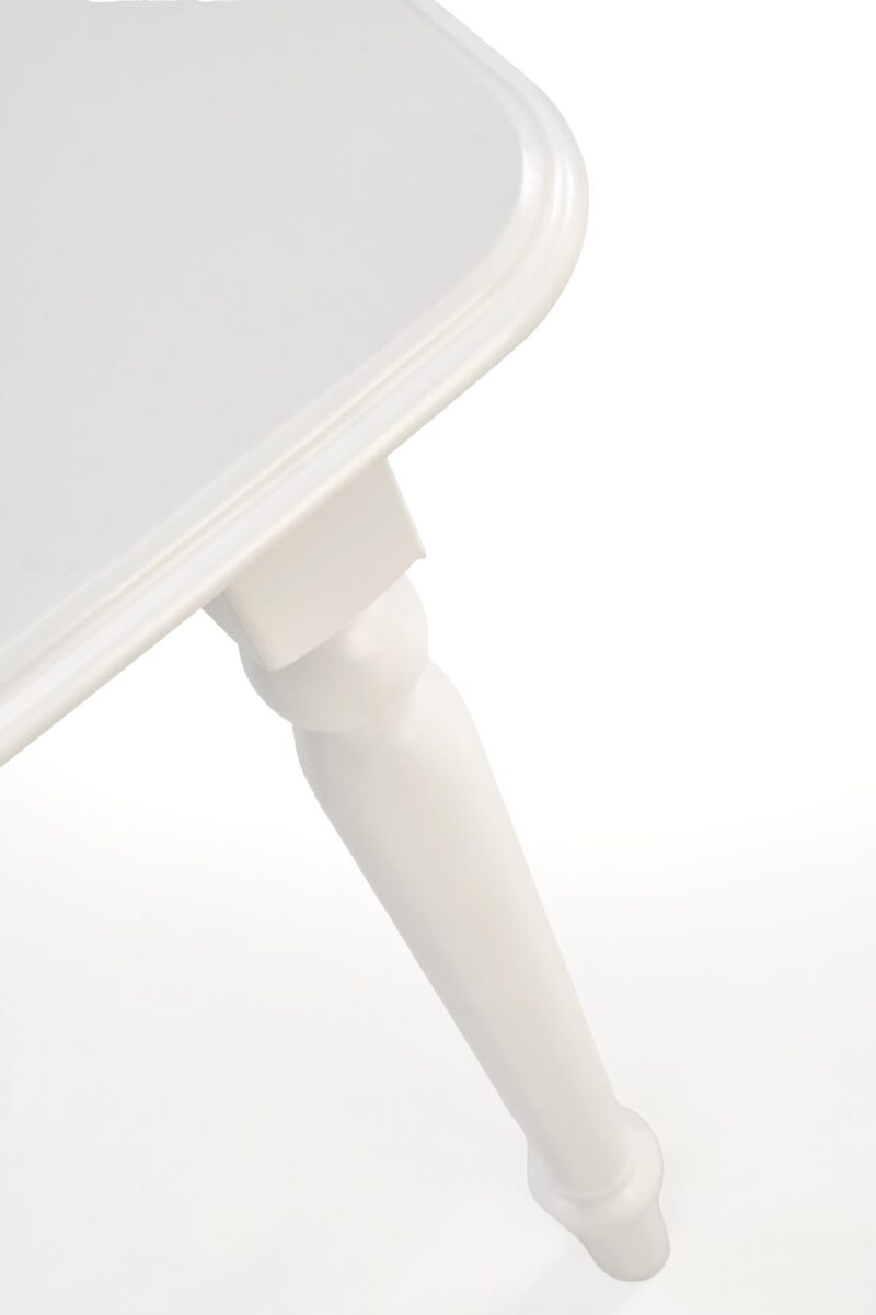 Pikendatav söögilaudlaud NELMAR, valge