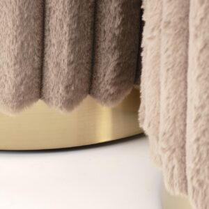 Tumba komplekt FIDO / cappuccino / kuld